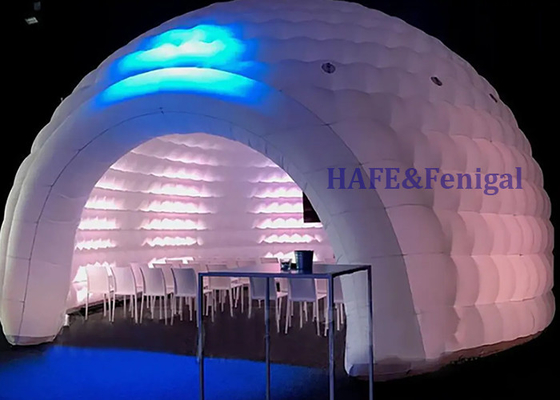 Luminous Inflatable Tent,LED Lighting Inflatable Dome Tent,Portable Inflatable Camping Tent