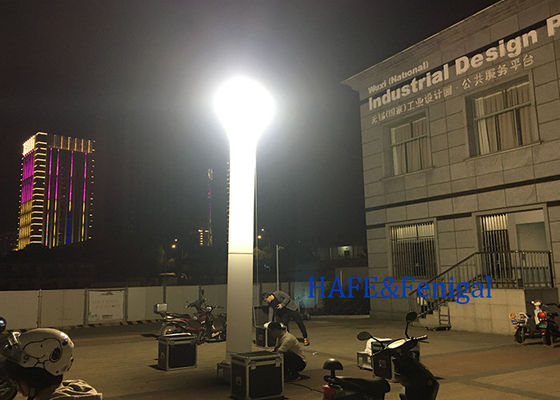 Heavy Duty Inflatable Light Tower Providing Bright Long Lasting Illumination for Mining Construction and Roadwork Projects