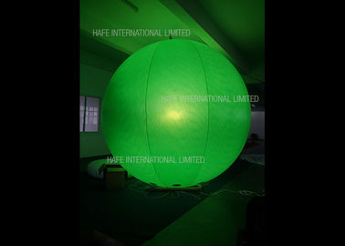 Advertising Air Lock Helium Balloon Lights , RGB LED Illumination Light Up Helium Balloons