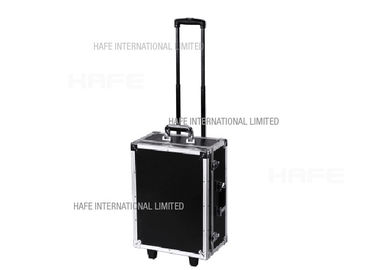 Exhibit Used Ata Flight Road Case Transportation Box Colorful Two Liftout Trays Attached