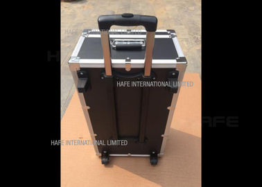 Exhibit Used Ata Flight Road Case Transportation Box Colorful Two Liftout Trays Attached