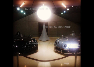 Events Stainless Steel Tripod Lighting Balloon Outdoor Illuminate For Car Exhibition