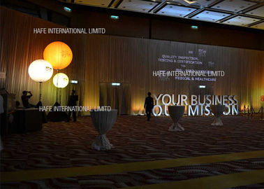 Battery Powered DC80W 400W LED Lighting Inflatable Balloon In Corporate Event