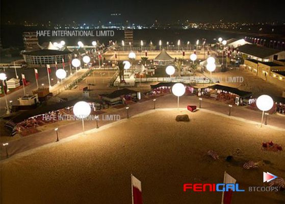230 V 1.2 M Tripod Event Lighting Balloon Fixture Inflated By Air 400 W Metal Halide Lamp