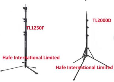 Professional Silver Floor Tripod Light Stand Folded Lighting Aluminum Alloy Lightweight