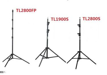 Aluminum Air Damped Lamp Light Heavy Duty Portable Tripod Stand Flexible Stainless Steel