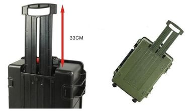 Hard Plastic Flight Road Case For Government , Flight Metal Material ABS Tool Case HicaseS5