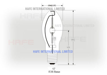 50 - 1500 Watt Metal Hailde Lamps Warm White Street Road Lighting 15000 V / 10000 H