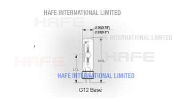 High Lumens Electrical Lighting Accessories , Metal Halide Led Replacement Lamps