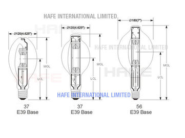 High Lumens Electrical Lighting Accessories , Metal Halide Led Replacement Lamps