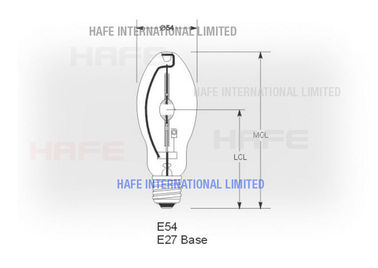 Metal Halide Street Work Site Balloon Lamp Rescue Lighting Source 3200 - 4200 K