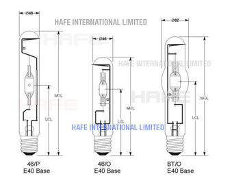 Metal Halide Street Work Site Balloon Lamp Rescue Lighting Source 3200 - 4200 K