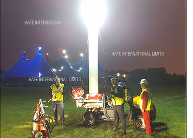 Bright Inflatable Light Tower Metal Halide , MH1200W Portable Balloon Light Towers