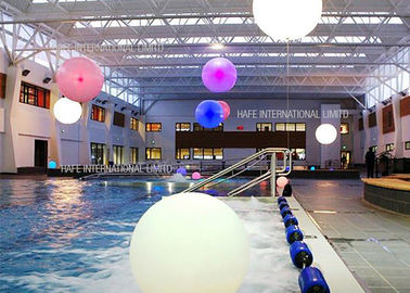 Metal Halide Inflatable Lighting Decoration , 300 CM Hanging Ball Inflatables Remote Control