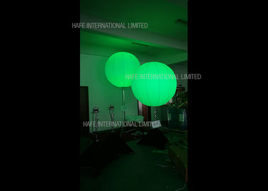 Custom Type Blow Up Led Balloon Light With 72 W / 96 W Color Changing RGB Lamp