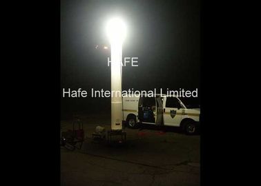 Security Lighting Prism Inflatable Light Tower , HMI 1000W Inflatable Pillar Column Balloon