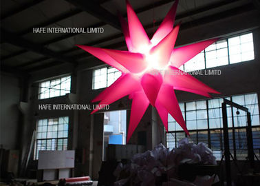 1000w Custom Inflatable Lighting Star Inflatable Lighting Decoration For Party Wedding Event