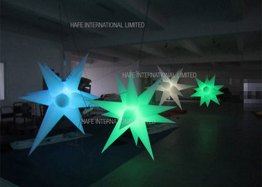 1000w Custom Inflatable Lighting Star Inflatable Lighting Decoration For Party Wedding Event