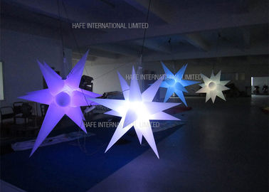 1000w Custom Inflatable Lighting Star Inflatable Lighting Decoration For Party Wedding Event