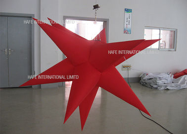 HAFE Colorful Changing Led Inflatable Led Star , Decoration Hanging Star 100W