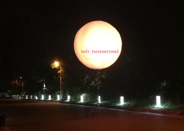 Custom Muse Type Led Balloon Light With 400W Color Changing RGBW Lamp