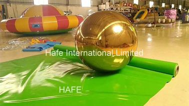 Inflatable Event Structures Decoration 2.5m Gloden Mirror Balloon