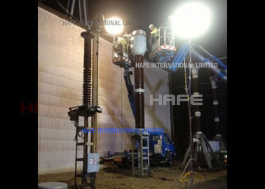 Metal Halide Lamp Powered Moon Balloon Light , Multiquip Balloon Light For Industries