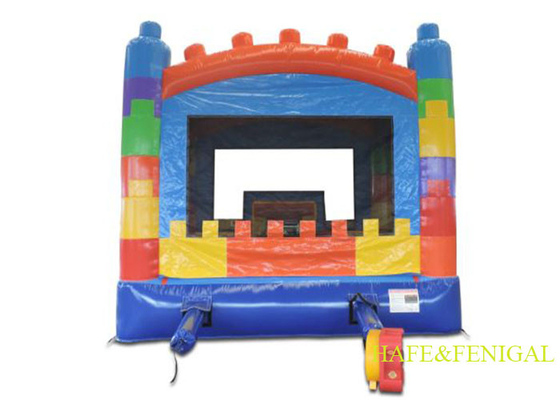 Customized Inflatable Blocks Bounce House For Family Use And Rental Business