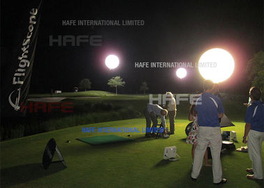 2000W Inflatable Led Light With Halogen Lamp , Moon Inflatable Led Balloon Lights