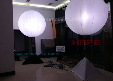 Dimmable RGBW Balloon Lighting With 4200mm Stainless Tripod For Party Decoration