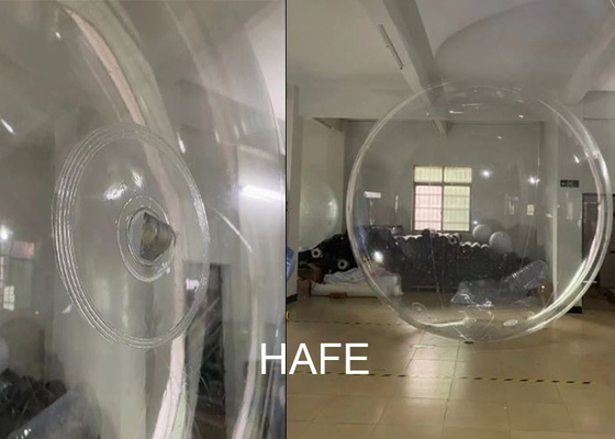 Inflatable PVC 1m 1.5m Ads Transparent Balloons Clear Bubble Balloons Can Add Logos