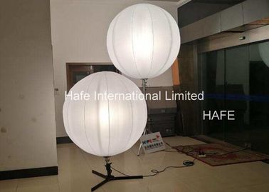 Outdoor Advertising Inflatables Halogen Lighting Standing Tripus Balloon With Adjustable Pole