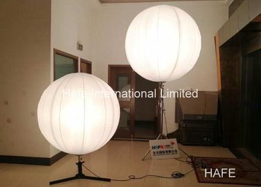 Outdoor Advertising Inflatables Halogen Lighting Standing Tripus Balloon With Adjustable Pole