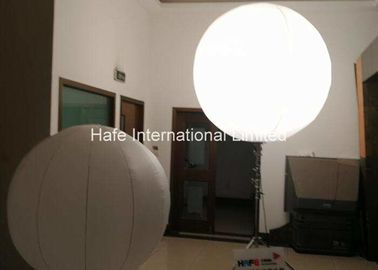 Crystal Inflatable Balloon Light , Floating Standing Halogen Suspended Led Balloon