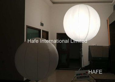 Crystal Inflatable Balloon Light , Floating Standing Halogen Suspended Led Balloon