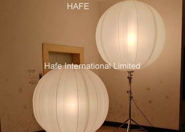 Events Led Balloon Lights , Inflatable Lighting Decoration With 2x1000W Halogen Lamp