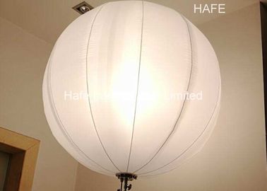 Events Led Balloon Lights , Inflatable Lighting Decoration With 2x1000W Halogen Lamp