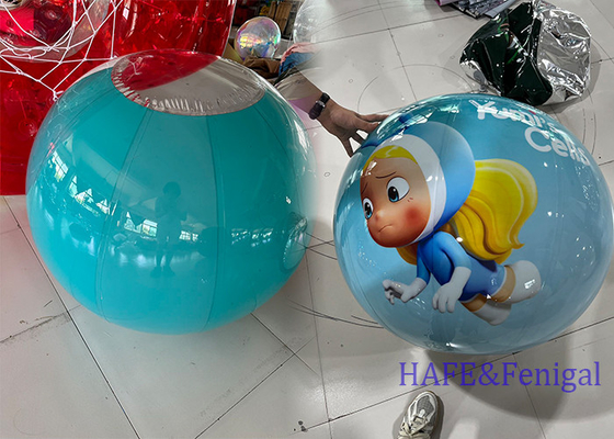 Customized Splicing Inflatable Advertising Mirror Ball Hung With Printed Advertising Patterns And Logos