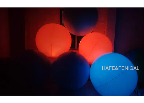 60cm 1m Fully Printed Inflatable Green Sky Blue Flashing Interactive Balloon Light