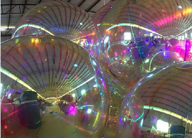 Indoor Inflatable Mirror Balloon , Mirror Ball Decorations 1m Diameter