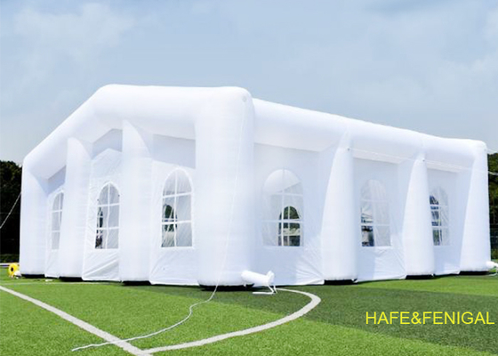 10m x 10m Inflatable House Tent with RGB Lighting for Events