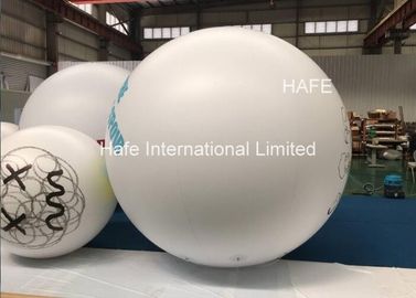 Hanging Ground Helium Balloon Lights Flying Led Glow Balloons 2.8m Diameter