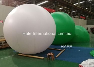 Promotional Inflatable Giant Floating Lighted Helium Balloons Advertising Halogen 2000W Light