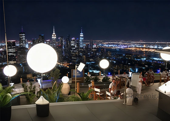 Decorated Inflatable Balloon Light DMX Control, LED 400 Tripod Mount