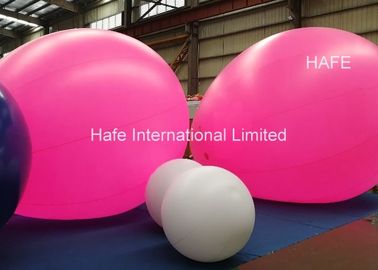 Lighted Helium Balloons With Led Lights For Advertising Trade Show Commercial