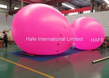 Lighted Helium Balloons With Led Lights For Advertising Trade Show Commercial