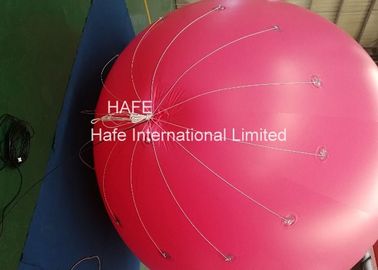 Inflatable Giant Floating Led Lighting Balloons , Pvc Light Up Balloons Promotional