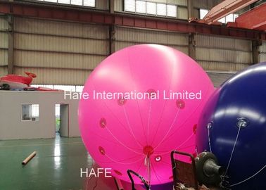 Advertising Big 5m Inflatable Helium Balloon Lights With 165W Led Light