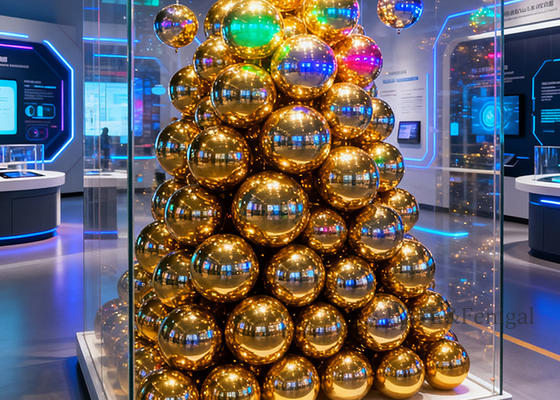 Customized PVC Double-Layer Inflatable Mirror Ball Decoration Can Be Hung