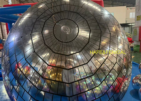 Silver Disco-Style PVC Mirror Balloons For DJ Nights, Music Parties Or Club Events